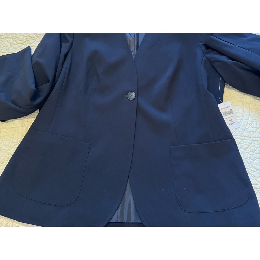 NWT 18W Coldwater Creek Black Jacket